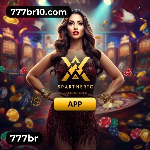 App 777br para iOS e Android — interface mobile, login biométrico e PIX integrado